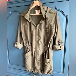 IRIS Olive Green Utility Jacket